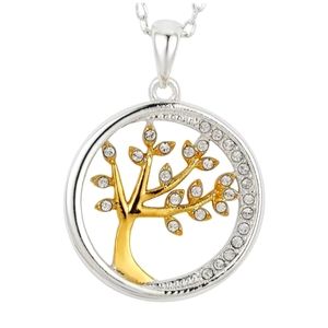 Brilliance Necklace 18" Tree Of Life